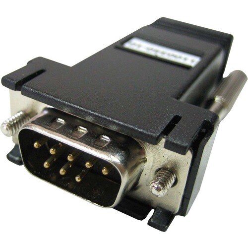 Perle Network Adapter - 1 x RJ-45 Female - 1 x 9-pin DB-9 Male