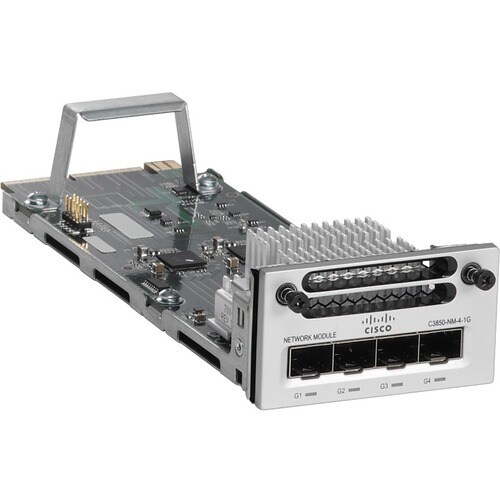 Module d'extension Cisco - Pour Réseau de Données, Réseau Fibre Optique - Fibre OptiqueGigabit Ethernet - 1000Base-X - 4 x