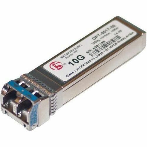 SFP+ F5 Networks - Pour Réseau de Données, Réseau Fibre Optique - Fibre Optique - Mode simple (Single-Mode) - 10 Gigabit E