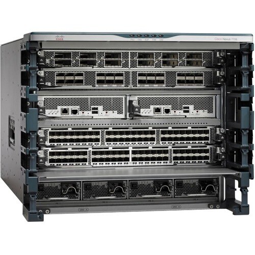 Châssis de Commutateur Cisco Nexus 7000 7706 Gérable - 100 Gigabit Ethernet - 1000Base-X - 2 Couche supportée - 9U - Monta