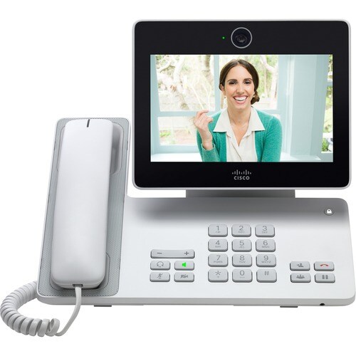 Cisco DX650 Telefone IP - Recondicionado - Wi-Fi, Bluetooth - Secretária - 1 x Total Line - VoIP - 17,8 cm (7") LCD - IEEE
