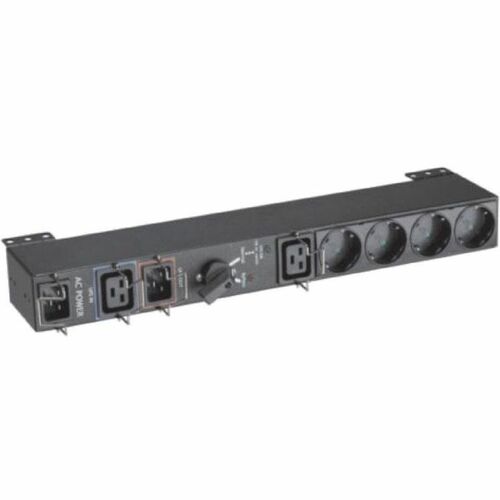 Eaton PDU - Hot-swappable - IEC 60320 C20 - 4 x Schuko, 1 x IEC 60320 C19 - 230 V AC Input - 1U - Horizontal/Vertical - Ra