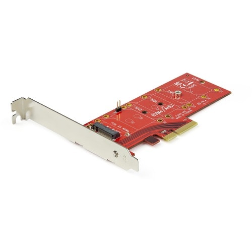 StarTech.com x4 PCI Express to M.2 PCIe SSD Adapter - M.2 NGFF SSD (NVMe or AHCI) Adapter Card - Connect a PCIe M.2 SSD (N