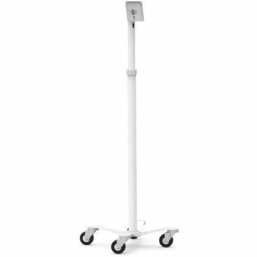 Medical Rolling Cart - VESA Compatible White - White