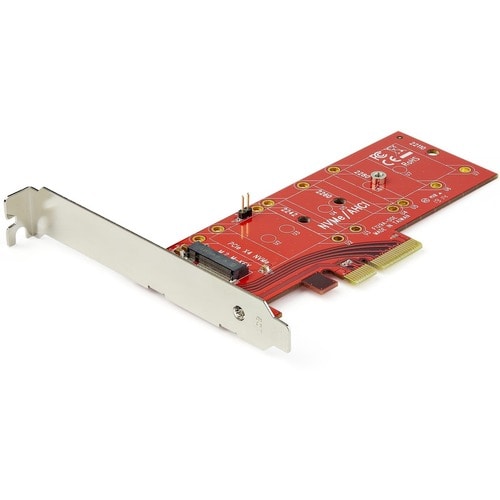 StarTech.com Adaptador de SSD M2 a PCIe - Conversor NVMe / AHCI / NGFF / M-Key a PCIe 3.0 x4 - Tarjeta PCI Express Perfil 
