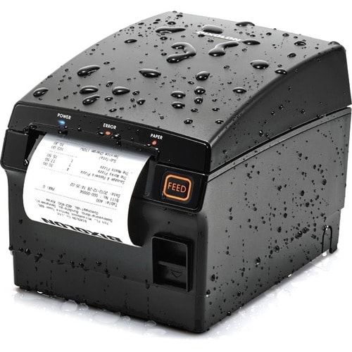 Bixolon Impresora térmica/ de recibos/tickets, Interface: USB and Ethernet, 350mm/sec printing speed, auto cutter, 180 dpi