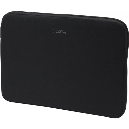 Dicota PerfectSkin Laptop Sleeve 15-15.6" - Black - Scratch Resistant, Damage Resistant, Dent Resistant, Water Resistant, 