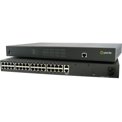 Perle IOLAN SDS32C Device Server - 128 MB - Twisted Pair - 2 x Network (RJ-45) - 32 x Serial Port - 10/100/1000Base-T - Gi