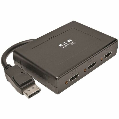 Eaton Tripp Lite Series 3-Port DisplayPort to HDMI Multi-Monitor Splitter, MST Hub, 4K 60 Hz UHD, DP1.2, TAA - 3840 × 2160