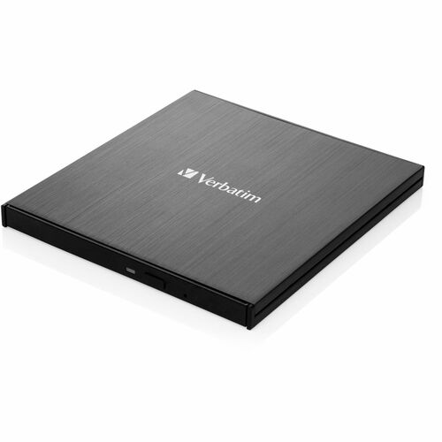 Masterizzatore Blu-ray Verbatim - Esterno - 1 Unità - Nero - BD-R, CD-R, DVD+R, DVD-R Supporto - 24x Scrittura CD - 6x Scr