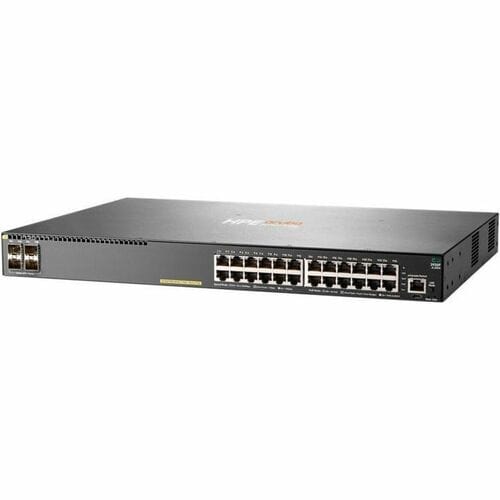 HPE Aruba 2930F 24G PoE+ 4SFP+ Switch - 24 Ports - Manageable - 10 Gigabit Ethernet, Gigabit Ethernet - 10/100/1000Base-T,