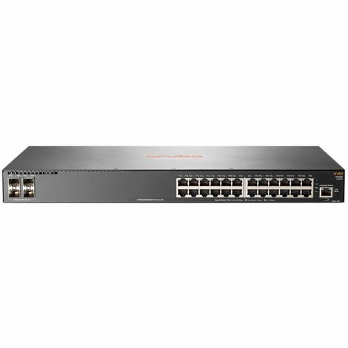 HPE 2930F 24G 4SFP Switch - 24 Ports - Manageable - Gigabit Ethernet - 1000Base-X, 10/100/1000Base-TX - 3 Layer Supported 