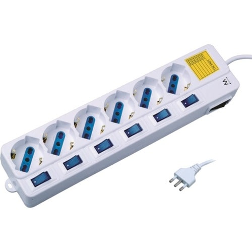 Ciabatta elettrica ITB - Tipo L - 1,50 m Cord - 16 A Attuale - 250 V AC Voltage - 2,50 kW