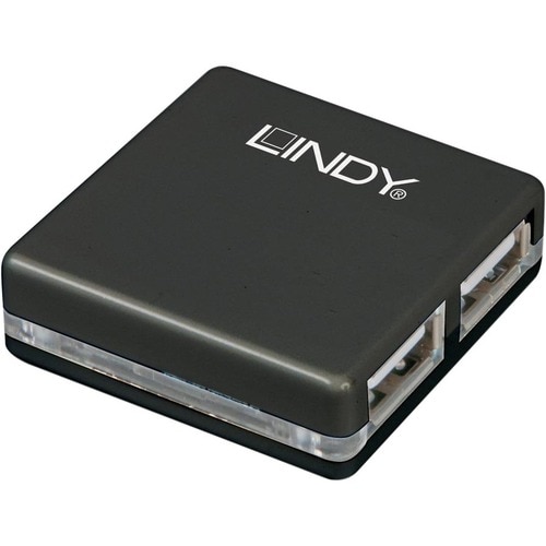 LINDY USB-Hub - USB - Extern - 4 Total USB Port(s) - 4 USB 2.0 Port(s)