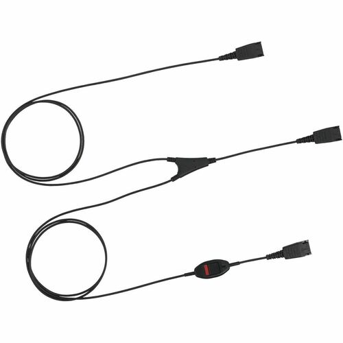 Jabra 8800-02-01 Quick Disconnect Phone Cable - 1 Each - Cable for Microphone, Headset, Phone - First End: 1 x Quick Disco