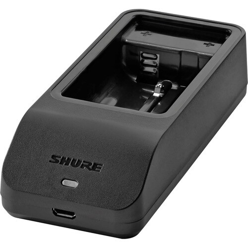 Shure Battery Charger - 4.75 V DC, 5.25 V DC Input - 3 V DC, 4.2 V DC Output - Input connectors: USB - 1 - LED Indicator