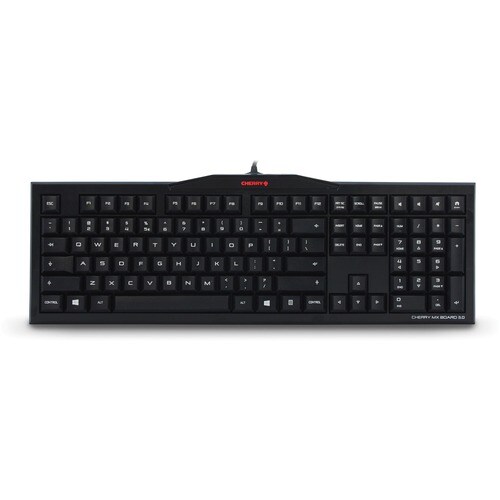CHERRY G84-5200 Keyboard - Cable Connectivity - USB Interface - English (US) - Black - Computer - PC, Mac, Unix