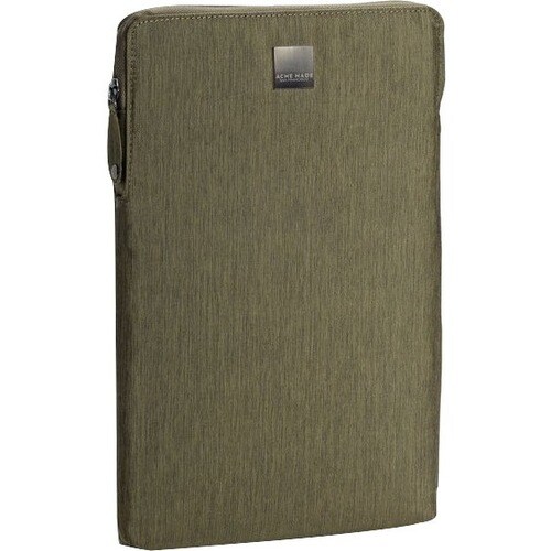 Acme Made Montgomery Street Carrying Case (Sleeve) for 13" MacBook - Olive Green - Scratch Resistant Interior, Abrasion Re