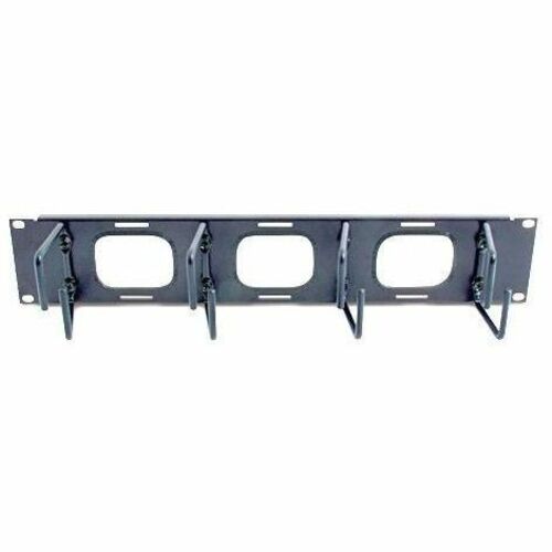 Ordonnateur de câble APC by Schneider Electric AR8428 - Noir - 1 Unité Pack - Gestionnaire des câbles - 2U Rack Height
