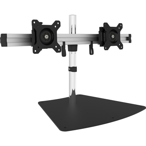 SIIG Easy-Adjust Dual Monitor Desk Stand - 13" to 27" - Up to 27" Screen Support - 35.20 lb Load Capacity - 10.9" Height x