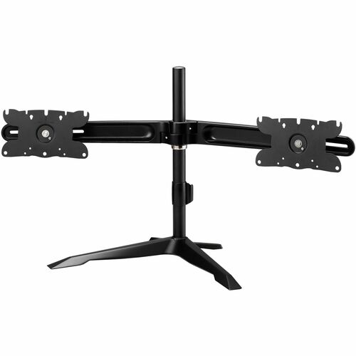 Amer Dual Monitor Stand for Up to 32" Displays - Up to 32" Screen Support - 17.60 lb Load Capacity - 12.9" Height x 42" Wi