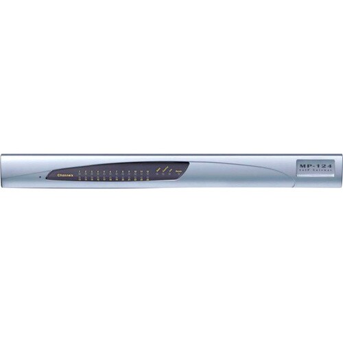 AudioCodes MediaPack 124 VoIP-Gateway - 1 x RJ-45 - 24 x FXS - Management-Port - 1U Hoch