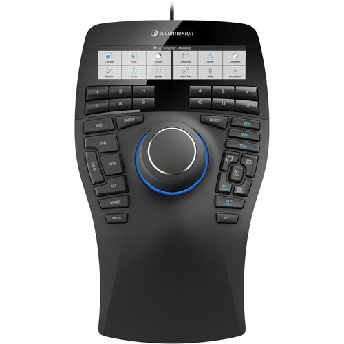 Dispositif d'Entrée 3D 3Dconnexion SpaceMouse Enterprise - USB - 31 Programmable Button(s) - Câble