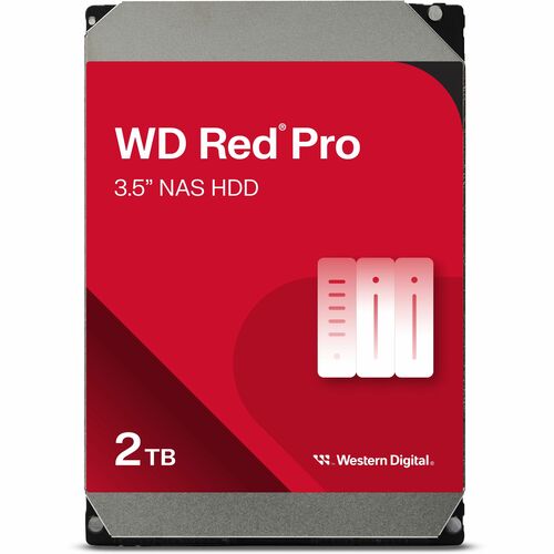 2TB RED PRO 64MB CMR 3.5IN SATA 6GB/S 7200 RPM