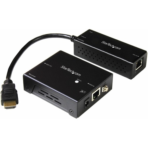 StarTech.com 4K HDMI Extender with Compact Transmitter - Up to 70 m (230 ft.) - HDBaseT Extender Kit - UHD 4K - ST121HDBTD