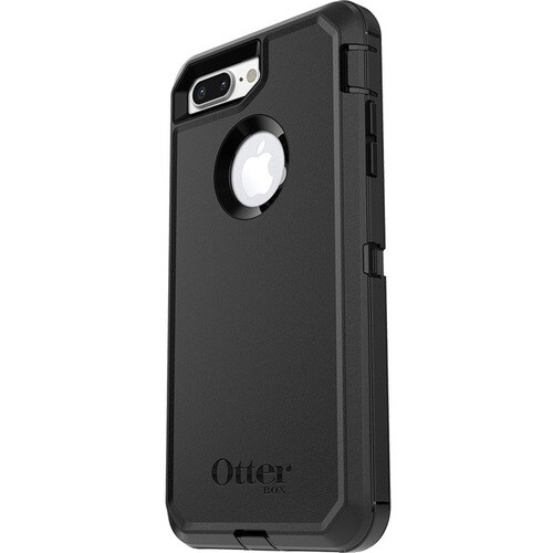 OtterBox Defender Carrying Case Apple iPhone 7 Plus Smartphone - Black - Dust Resistant Port, Dirt Resistant Port, Lint Re