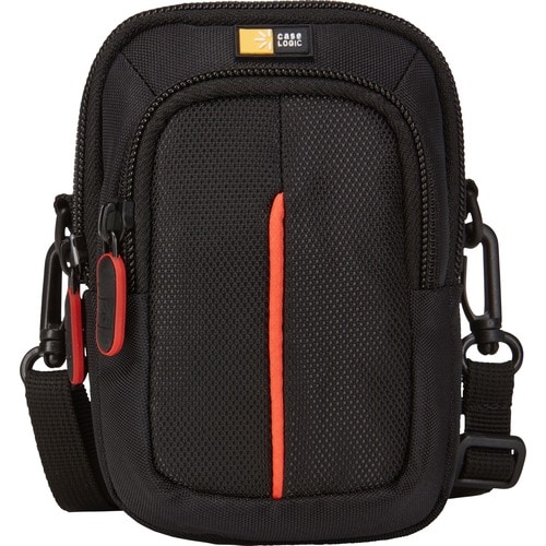 Sacoche de transport Case Logic Caméra - Noir - Polyester Cuerpo - Belt Loop, Bandoulière - 145 mm Hauteur x 100 mm Largeu