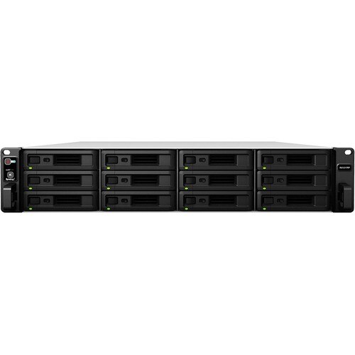 Boîtier Pour Disque Dur Synology RX1217 - Infiniband Interface hôte Montable en rack - 12 x Disque dure supporté - 12 x SS