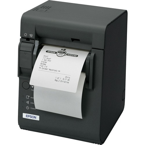 Epson TM-L90 Desktop Direct Thermal Printer - Monochrome - Receipt Print - USB - 80 mm (3.15") Print Width - 150 mm/s Mono