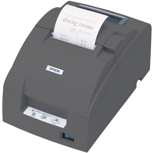 Epson TM-U220B Desktop Dot Matrix Printer - Monochrome - Receipt Print - Ethernet - 6 lps Mono - 76 mm Label Width