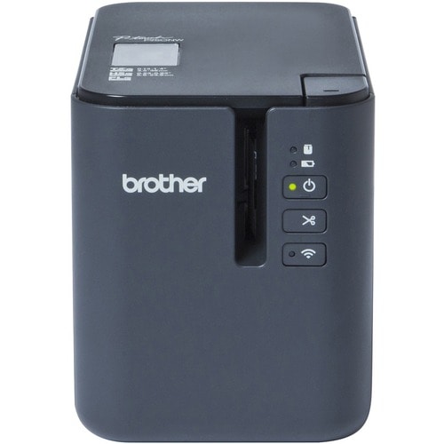 Brother P-touch PT-P950NW Desktop Thermal Transfer Printer - Monochrome - Label Print - USB - Wireless LAN - 1000 mm Print