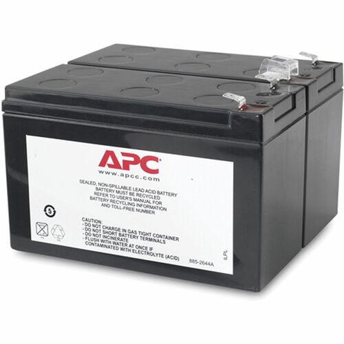APC by Schneider Electric Battery Unit - Lead Acid - Spill-proof/Maintenance-free - Hot Swappable - 3 Year Minimum Battery