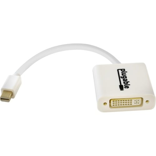 Plugable Mini DisplayPort (Thunderbolt 2) to DVI Adapter - (Supports Mac, Windows, Linux Systems and Displays up to 1920x1