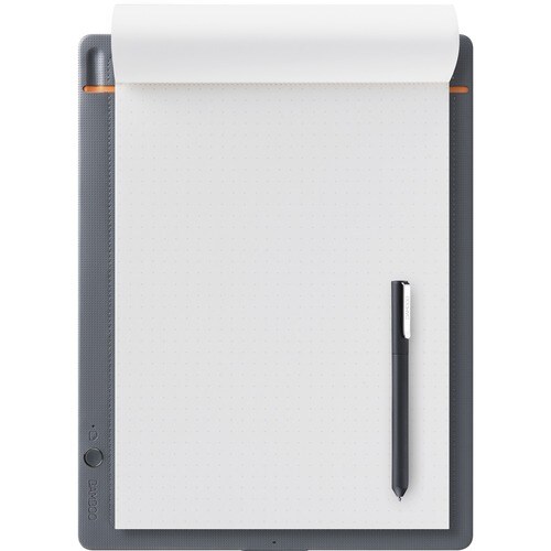 Wacom Bamboo Graphics Tablet - Wired/Wireless - Grey - Bluetooth - 210 mm x 297 mm Active Area - 1024 Pressure Level - Pen