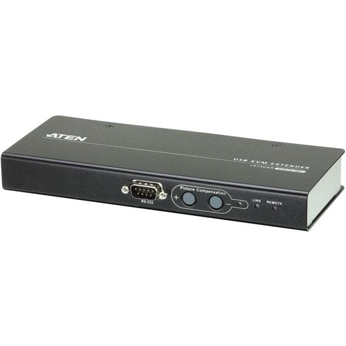 ATEN USB VGA/Audio Cat 5 KVM Extender (1280 x 1024@200m)-TAA Compliant - 1 Computer(s) - 1 Local User(s) - 1 Remote User(s