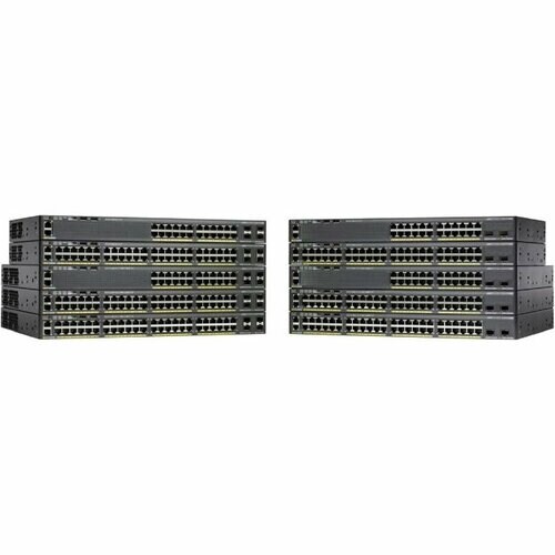 Cisco Catalyst 2960-X 2960X-48TD-L 48 Ports Manageable Ethernet Switch - Gigabit Ethernet, 10 Gigabit Ethernet - 10/100/10