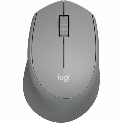 Logitech M330 SILENT PLUS Wireless Mouse, 2.4GHz with USB Receiver, Optical Tracking, Quiet & Lightweight, Gray - Mechanic