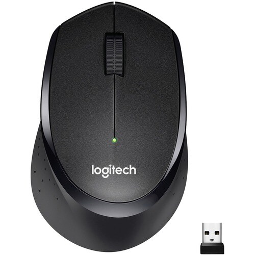 Logitech SILENT PLUS M330 Mouse - Mechanical - Cable - Black - 1 Pack - USB - 1000 dpi - Scroll Wheel - 3 Button(s) - Righ