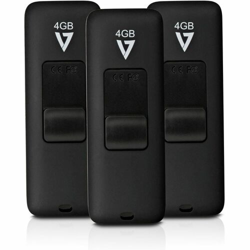 4GB FLASH DRIVE 3PK COMBO 10MB/S READ 3MB/S WRITE