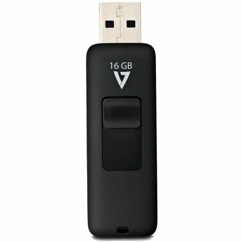 16GB FLASH DRIVE USB 2.0 BLACK 10MB/S READ 3MB/S WRITE