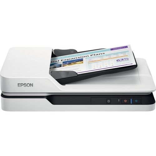 Epson WorkForce DS-1660W Flatbed Scanner - 1200 dpi Optical - 25 ppm (Mono) - Duplex Scanning - USB