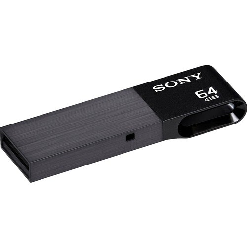 Unidad flash Sony MicroVault - 64 GB - USB 3.1 - Negro