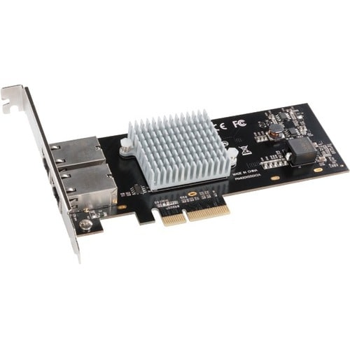 Sonnet Presto 10GbE 10GBase-T Dual-Port 10 Gigabit Ethernet PCI Express 3.0 Card - PCI Express 3.0 x4 - 2 Port(s) - 2 - Tw