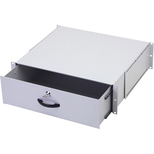 Digitus DN-19 KEY-3U 3U Rack-Regal - 482,60 mm Rack Width - Grau - 25 g Maximale Gewichtskapazität