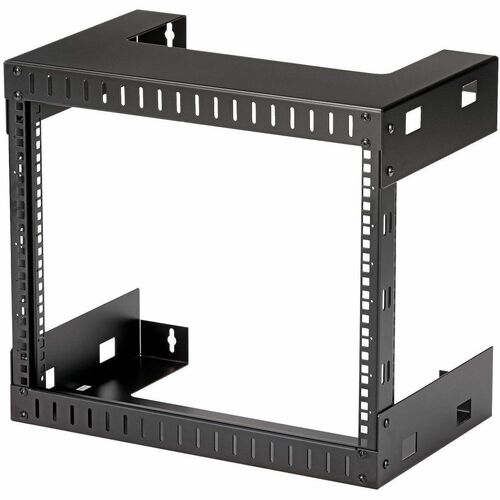 StarTech.com RK812WALLO. Typ: Wandmontiertes Regal, Rack-Kapazität: 8U, Höchstgewicht (Kapazität): 80 kg. Gewicht: 7,2 kg.