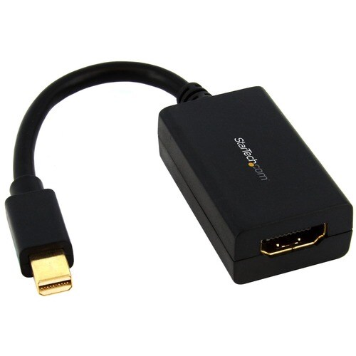 StarTech.com MDP2HDMI. Kabellänge: 0,13 m, Anschluss 1: Mini DisplayPort, Anschluss 2: HDMI Typ A (Standard). Konformitäts